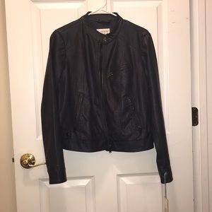 Leather jacket